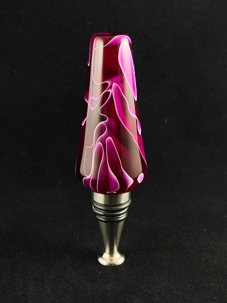 Sangria Wine Red Stainless Steel Bottle Stopper