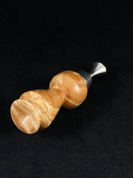 Curley Maple Bottle Stopper