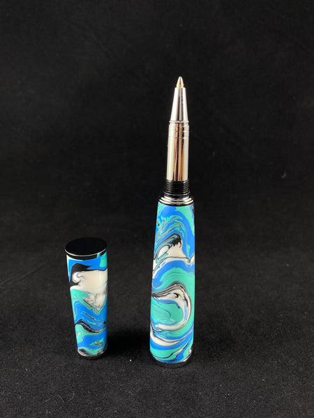 The Chrome "Forever" Rollerball Pen in "Groovy Vibe"