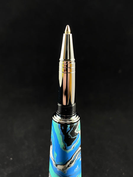 The Chrome "Forever" Rollerball Pen in "Groovy Vibe"