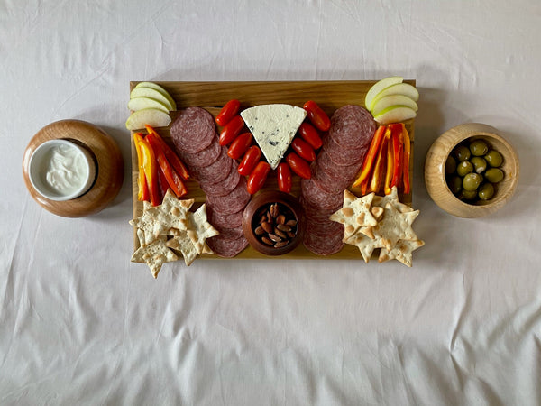 American Tulipwood Charcuterie Board -1