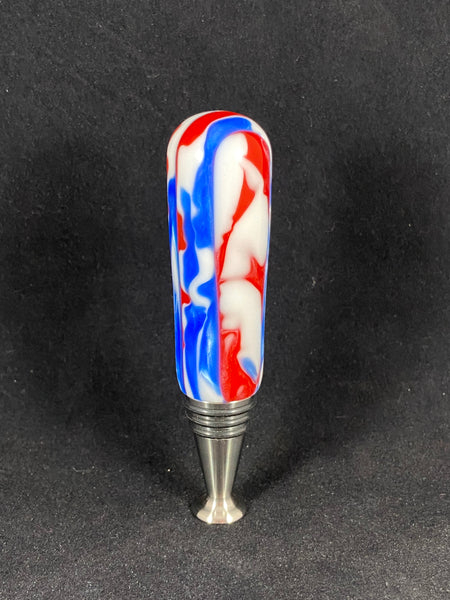 Fourth of July Stainless Steel Bottle Stopper