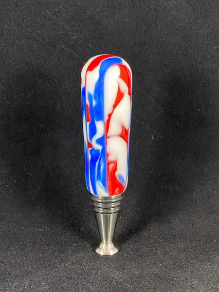 Fourth of July Stainless Steel Bottle Stopper