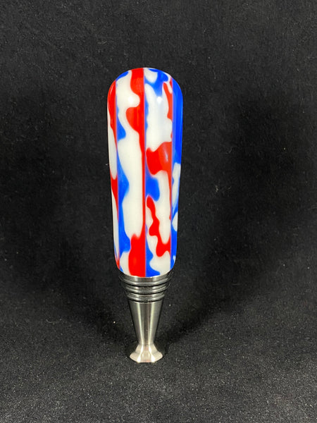 Fourth of July Stainless Steel Bottle Stopper