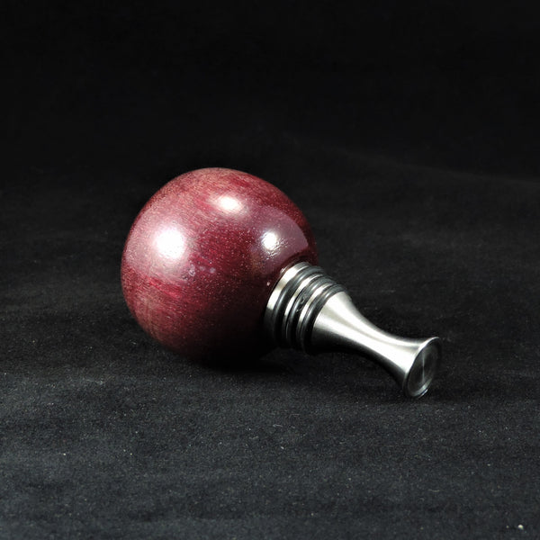 Purple Heart Wood Bottle Stopper