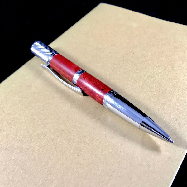 The Regatta Pen in Red Ivory Wood