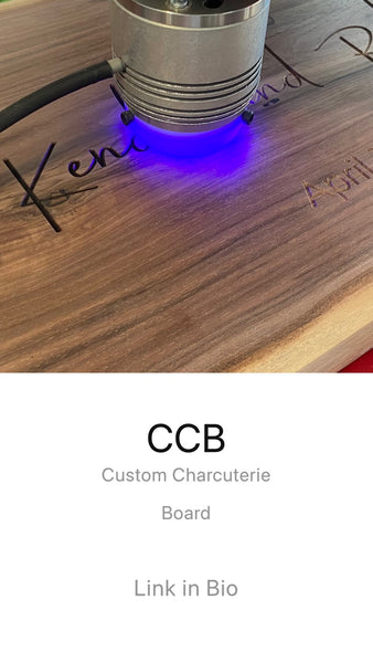 Custom Request - Personalization - McKissack Concepts Handmade Charcuterie Boards